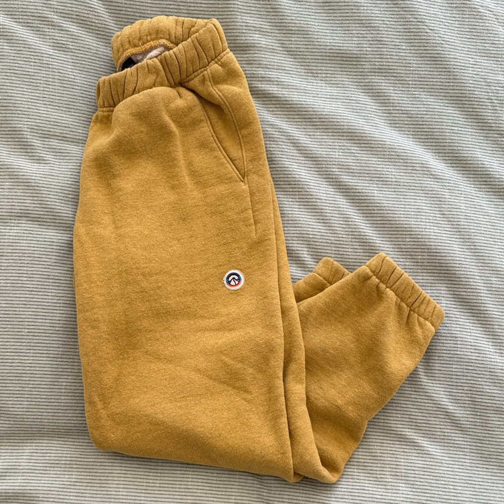Patagonia Mustard Jogger Sweatpants
